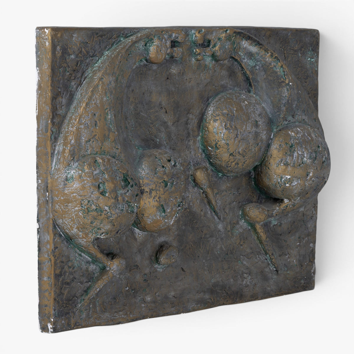 Relief in plaster