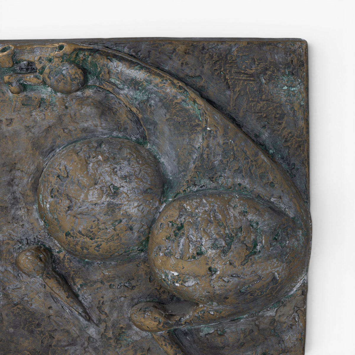 Relief in plaster