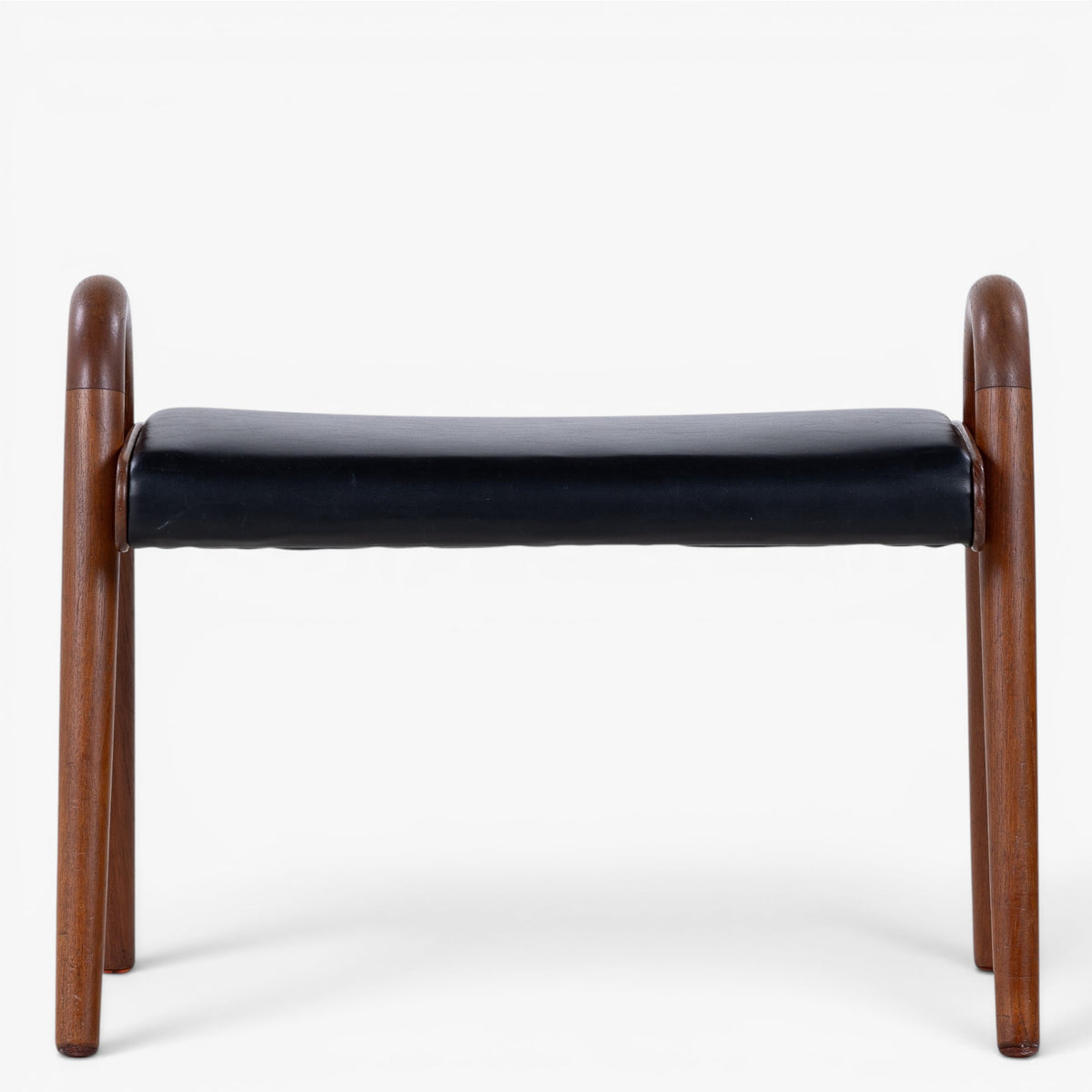 Taburet i teak