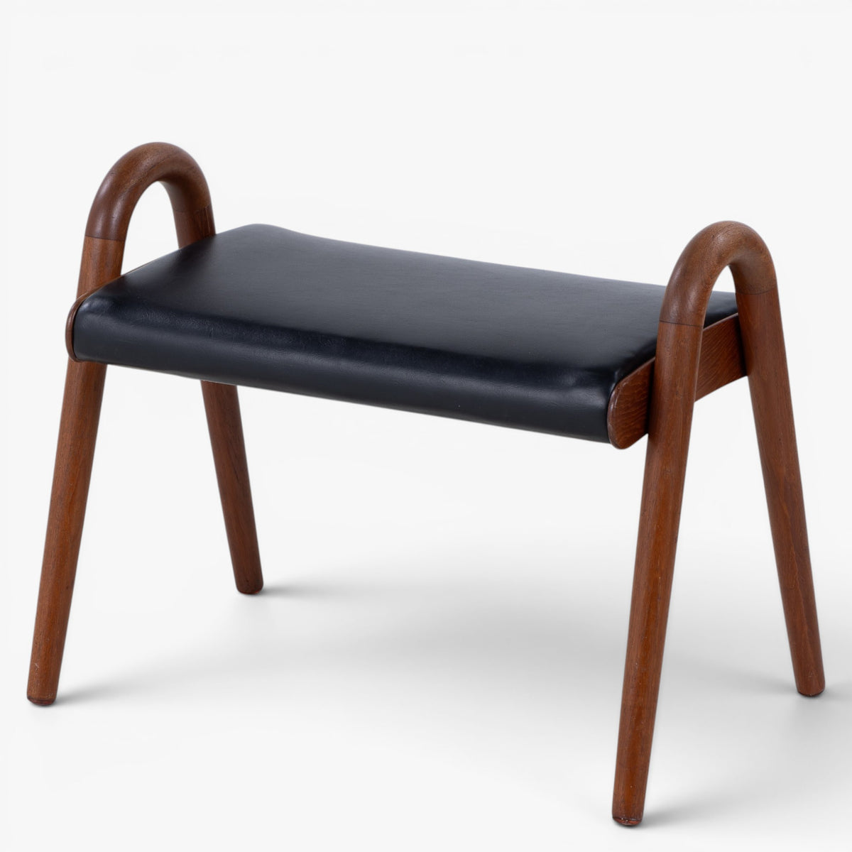 Taburet i teak