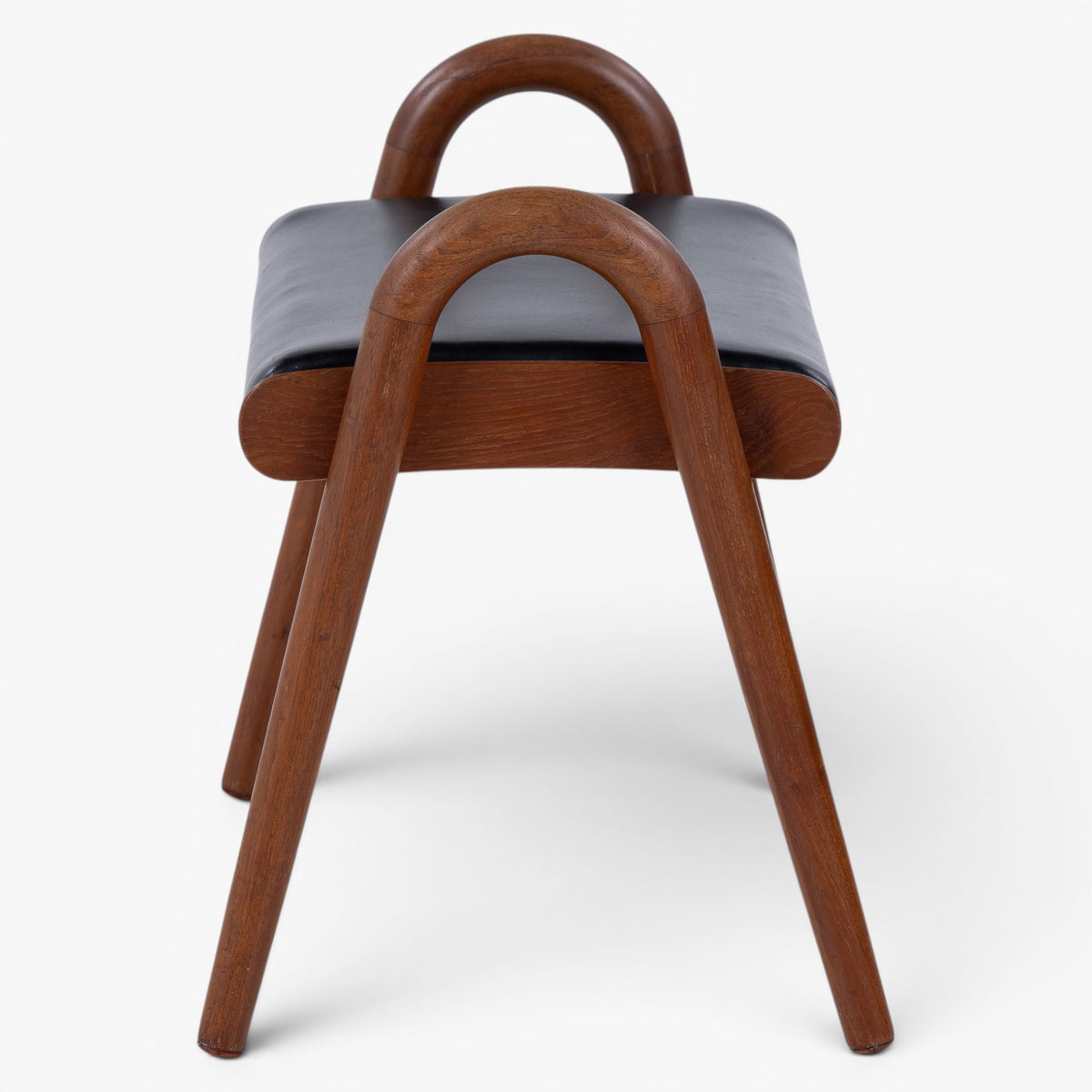 Taburet i teak