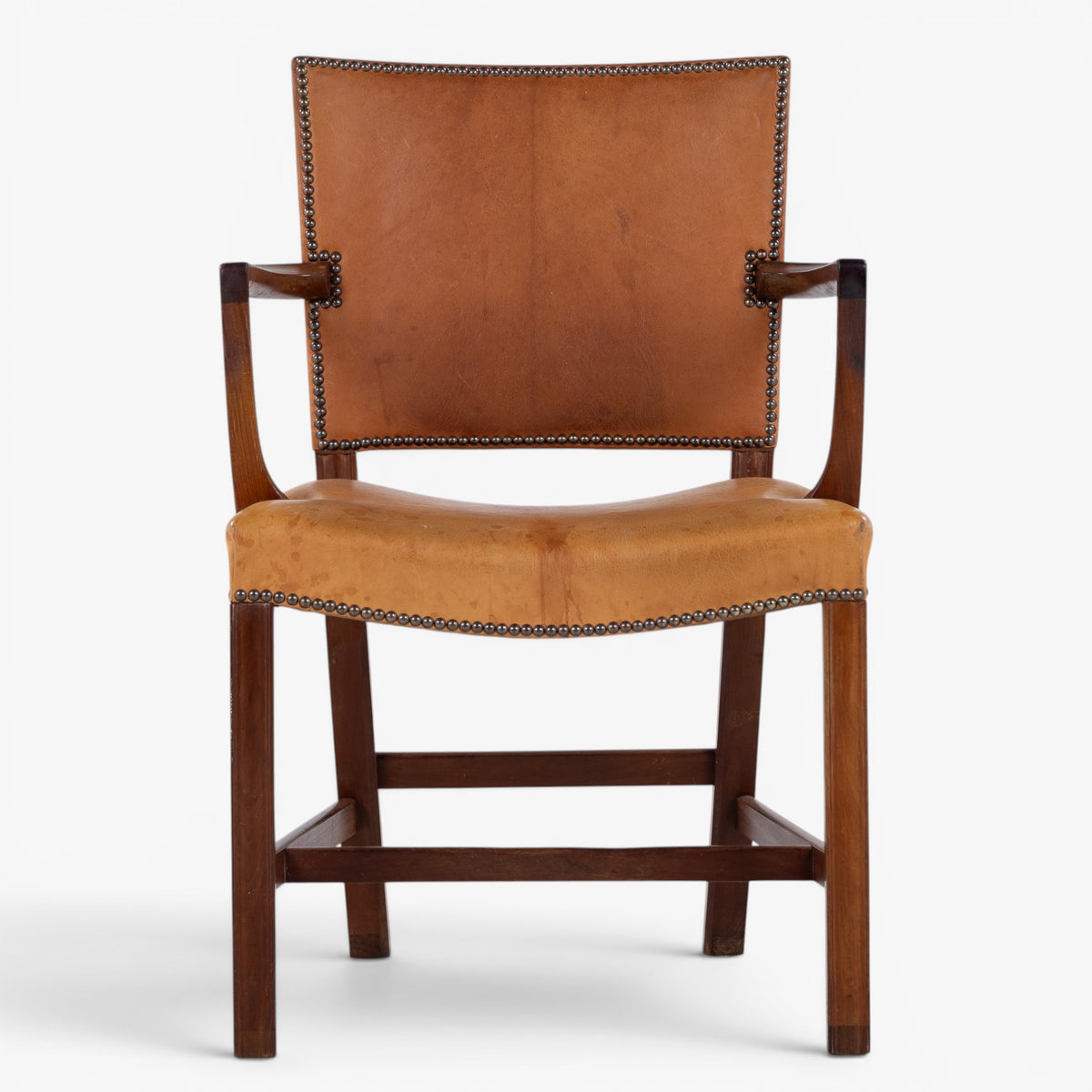 KK 3758A - Armchair in mahogany