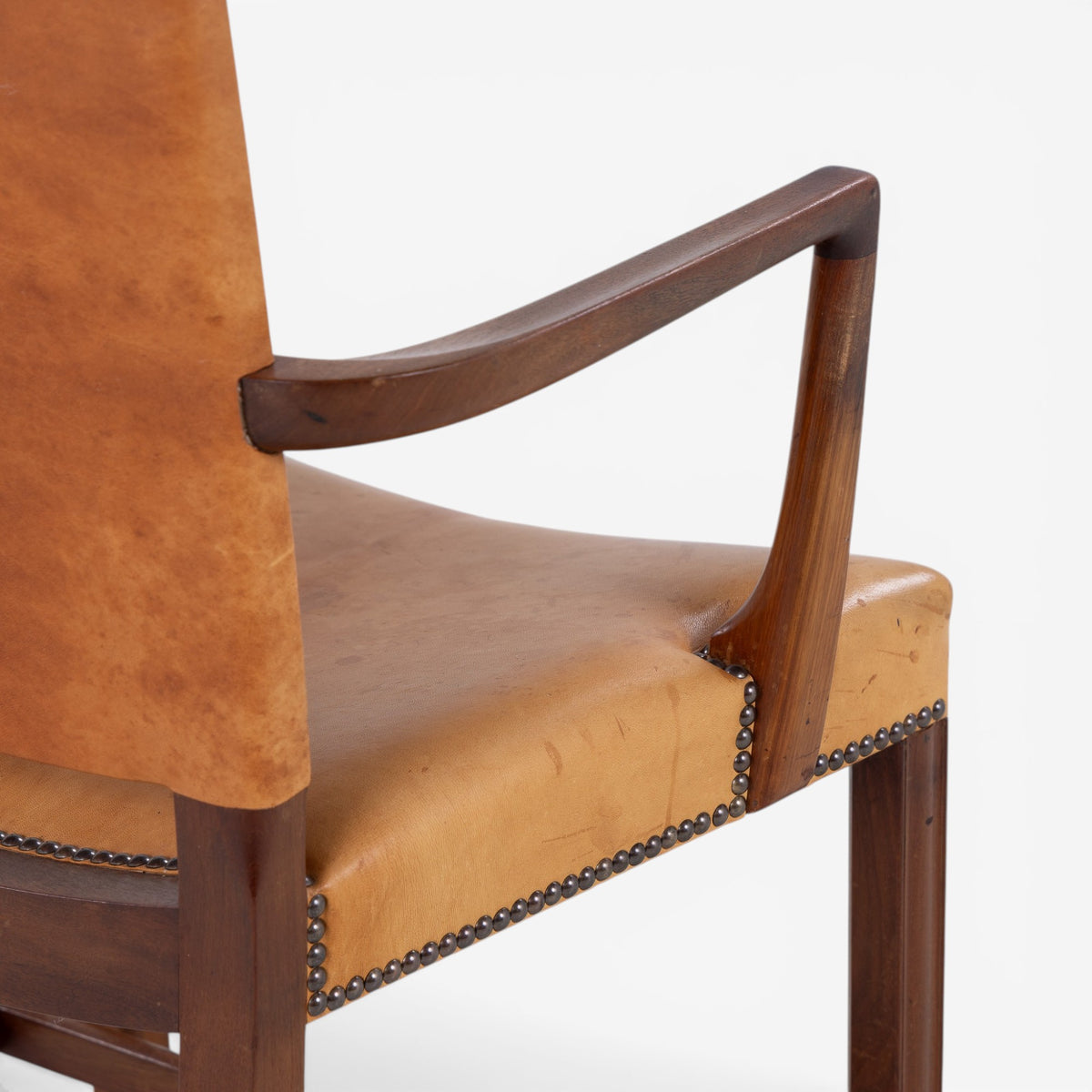 KK 3758A - Armchair in mahogany