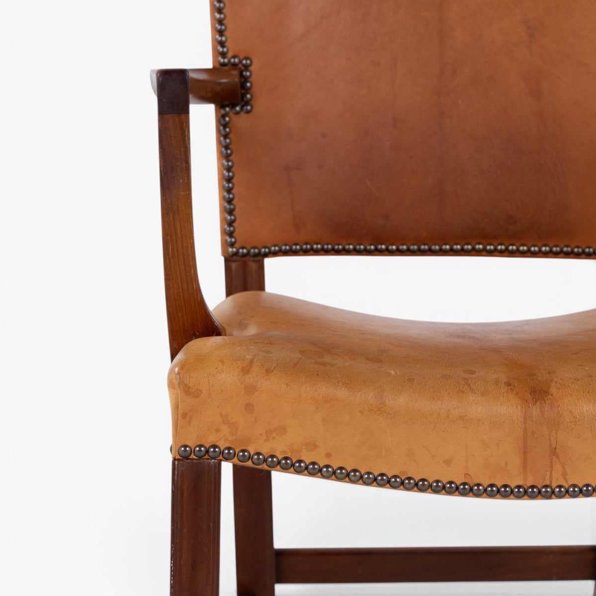 KK 3758A - Armchair in mahogany