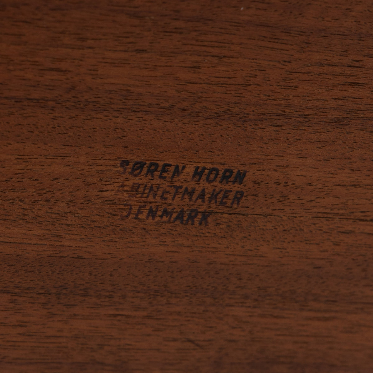 Aflangt sofabord i teak