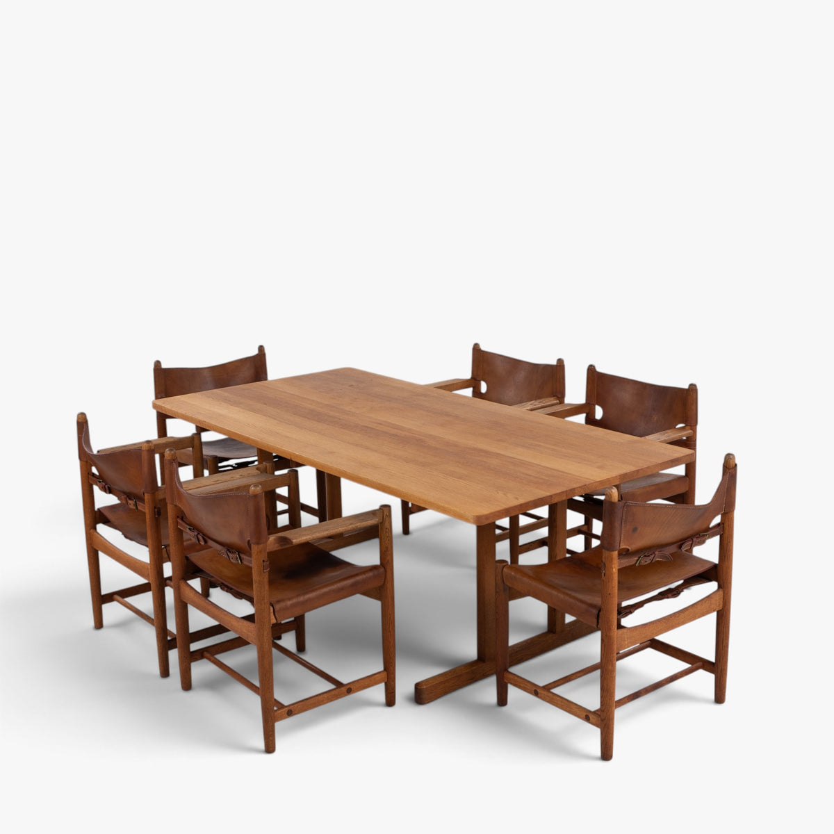 BM 6286 - Shaker table in solid oak