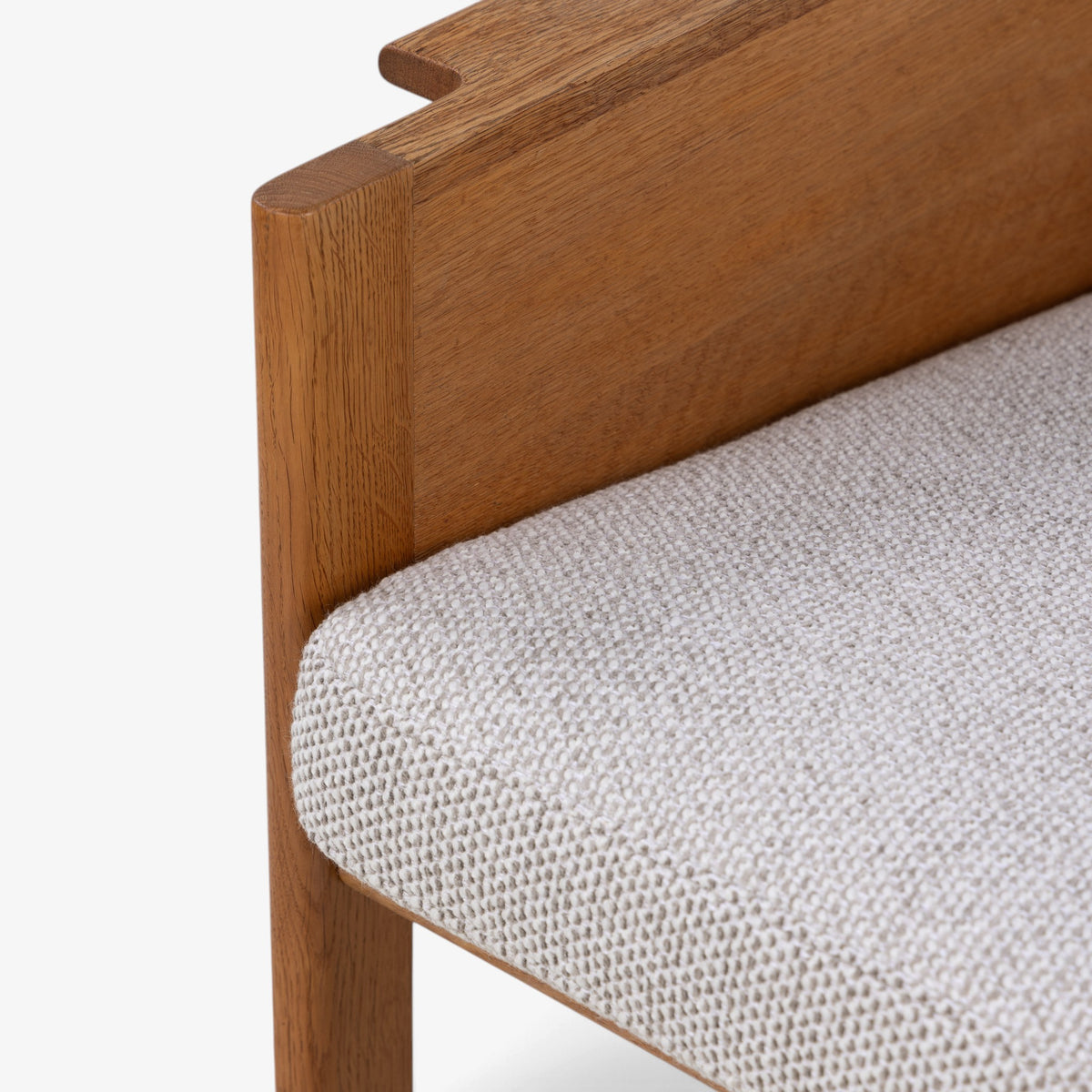 Easy chair in oak