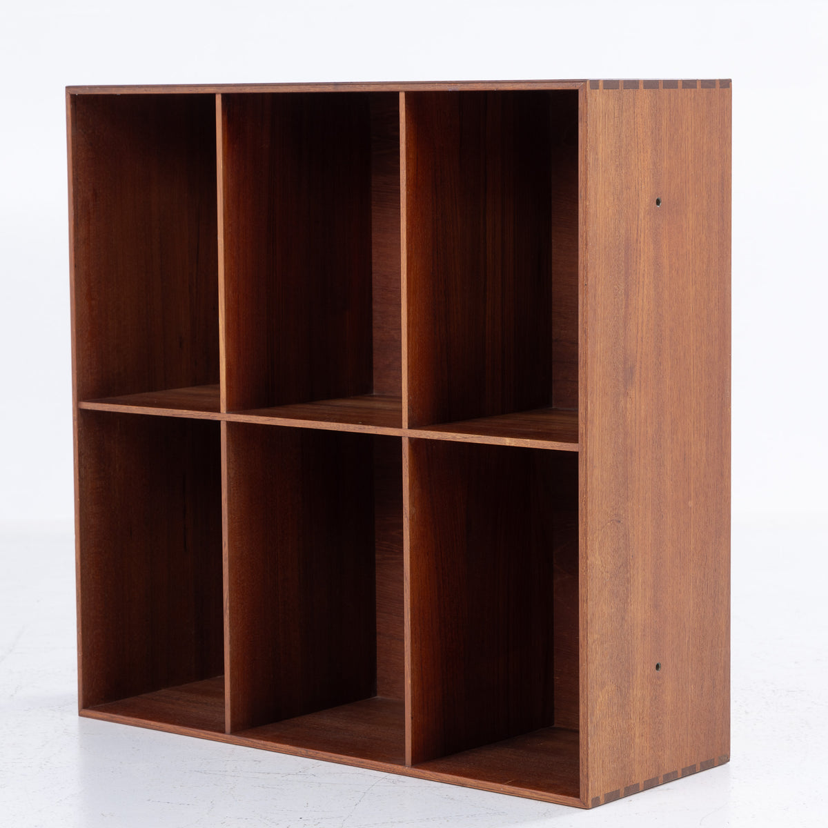 Bookcase in solid teak