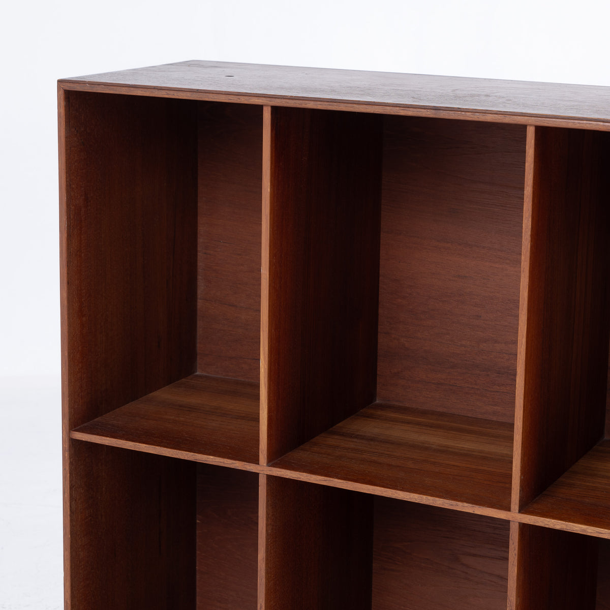 Bookcase in solid teak