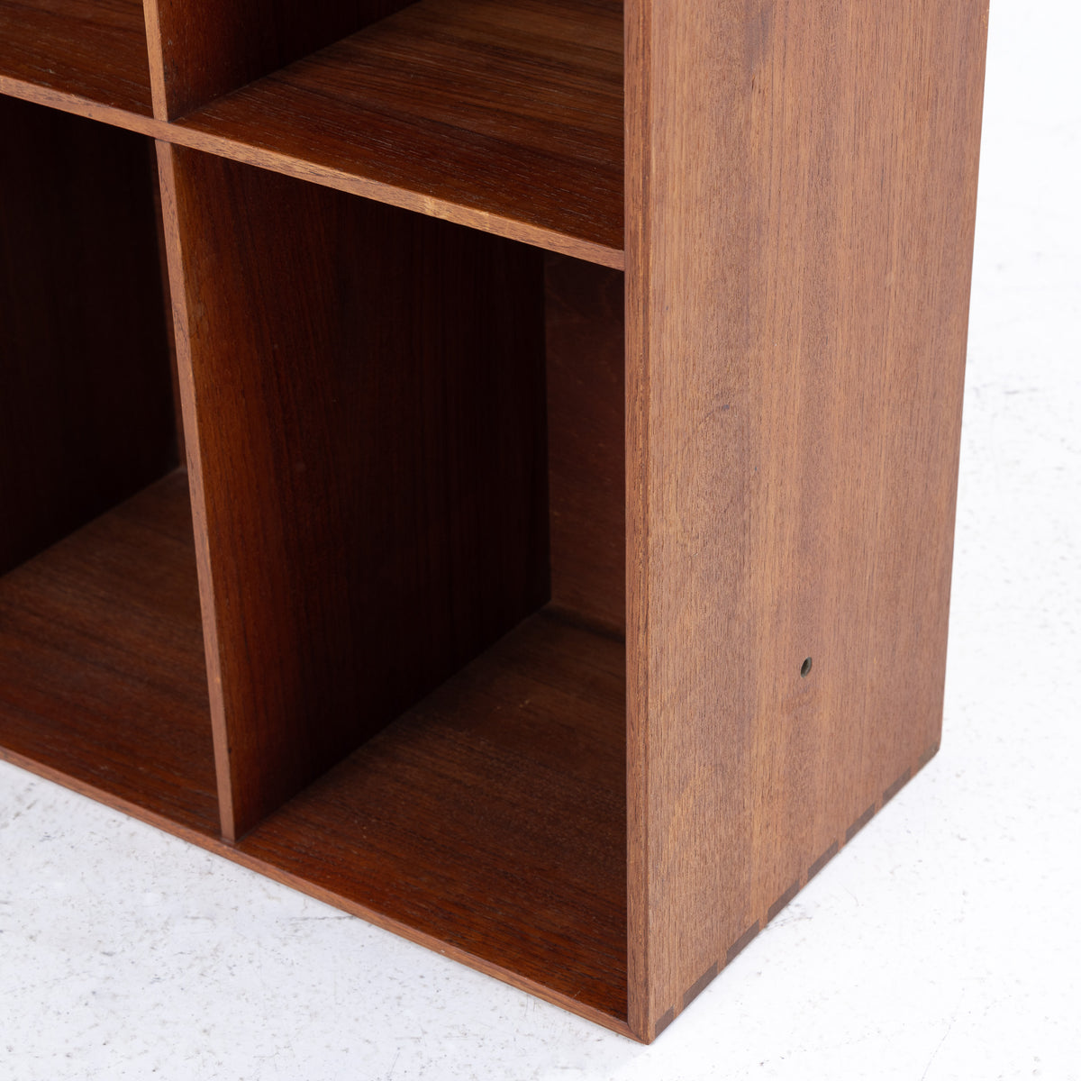 Bookcase in solid teak