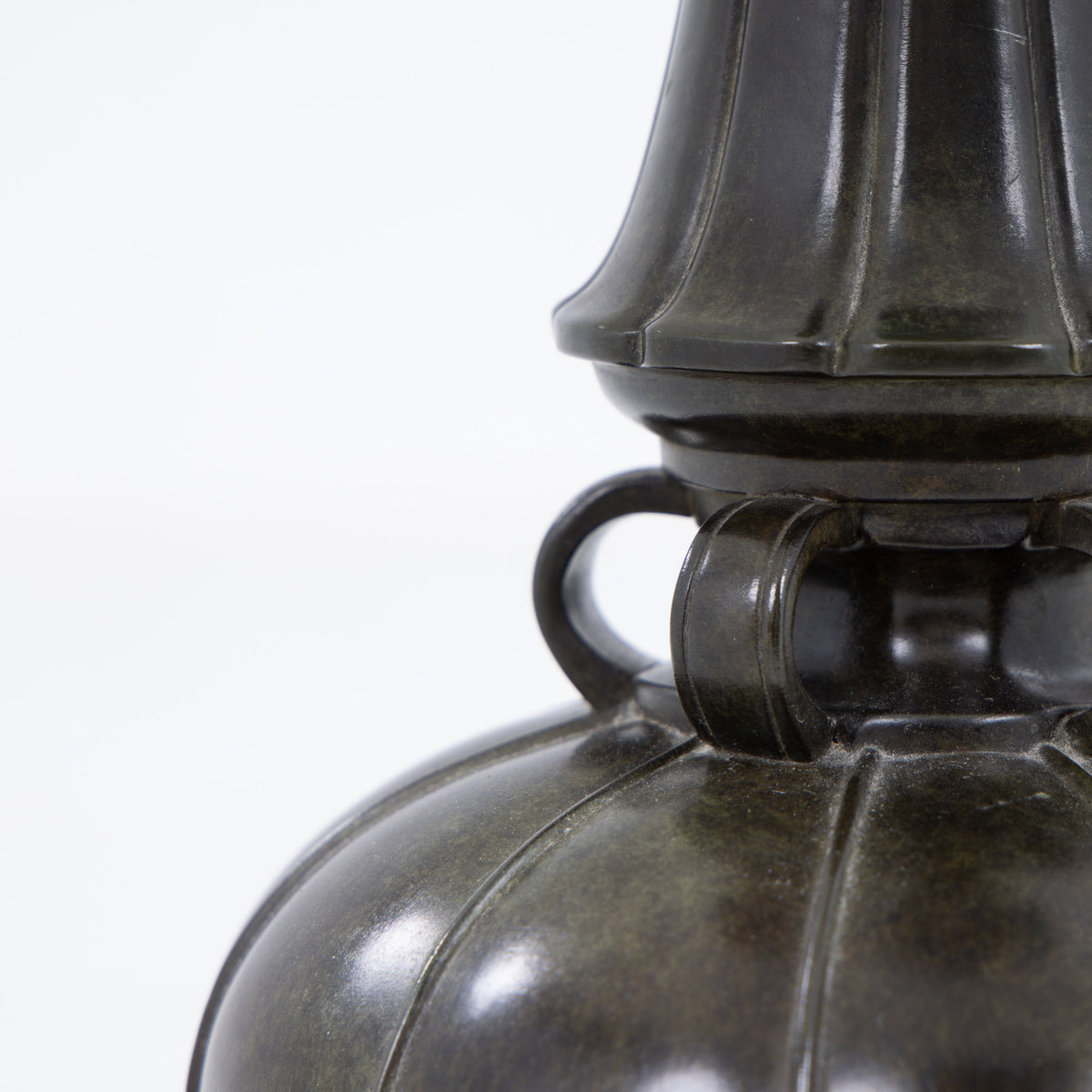 Bordlampe i diskometal