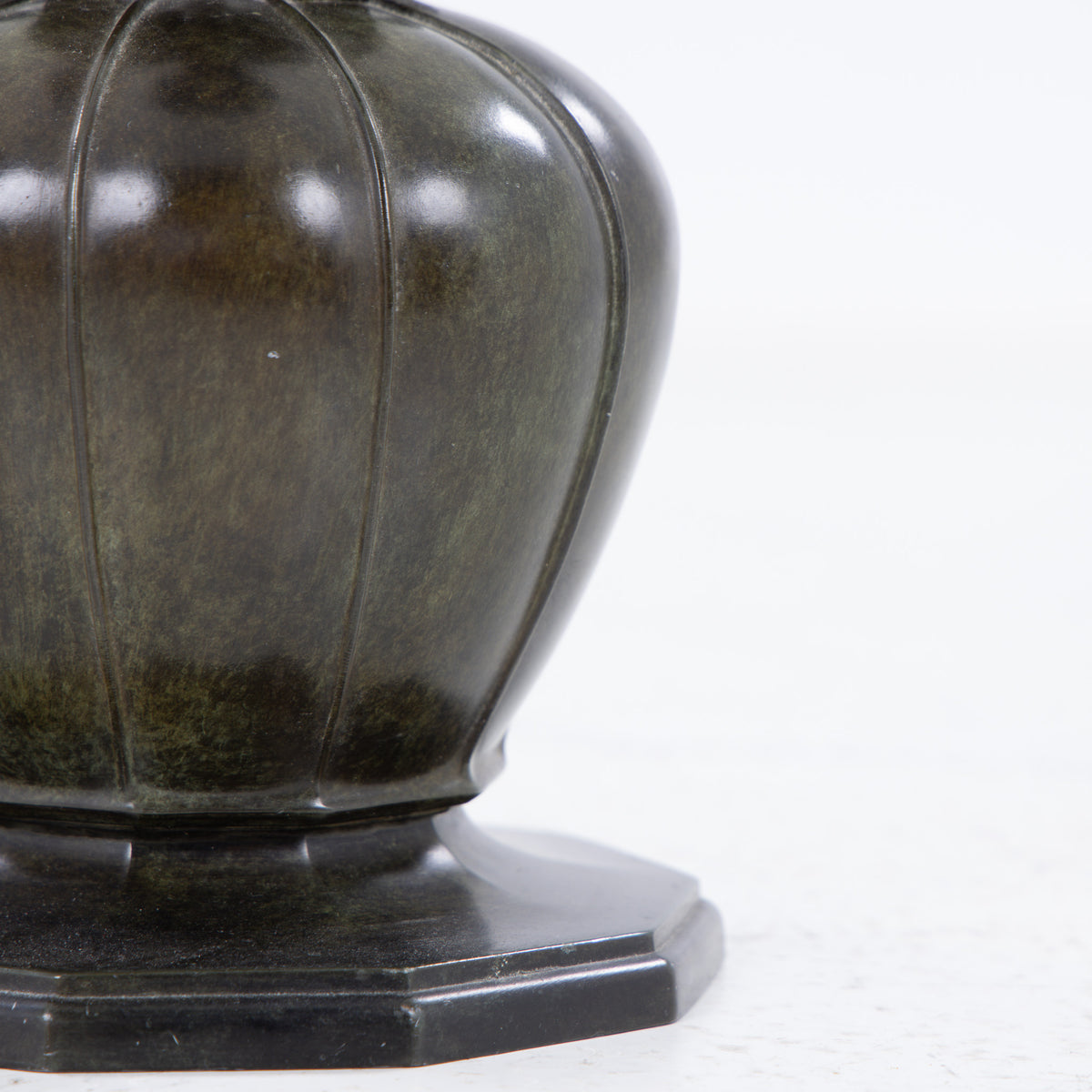 Bordlampe i diskometal