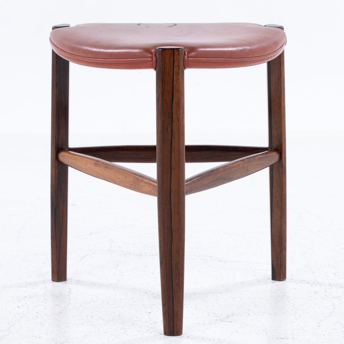 Stool in rosewood