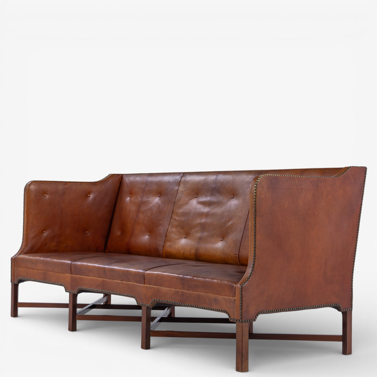 KK 4118 - 3-seater sofa in original Niger leather