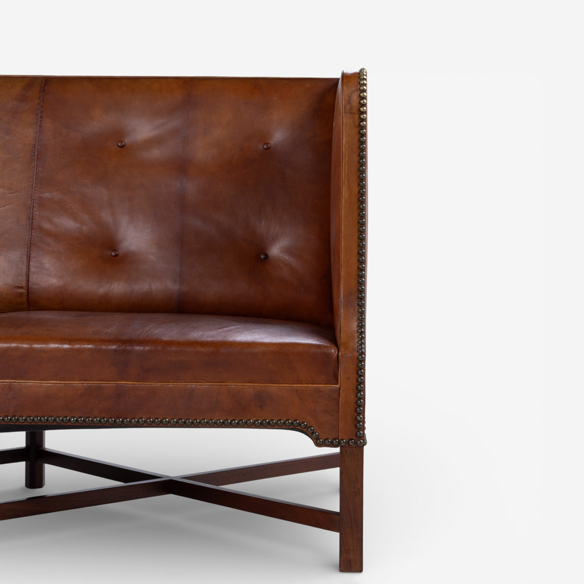 KK 4118 - 3-seater sofa in original Niger leather