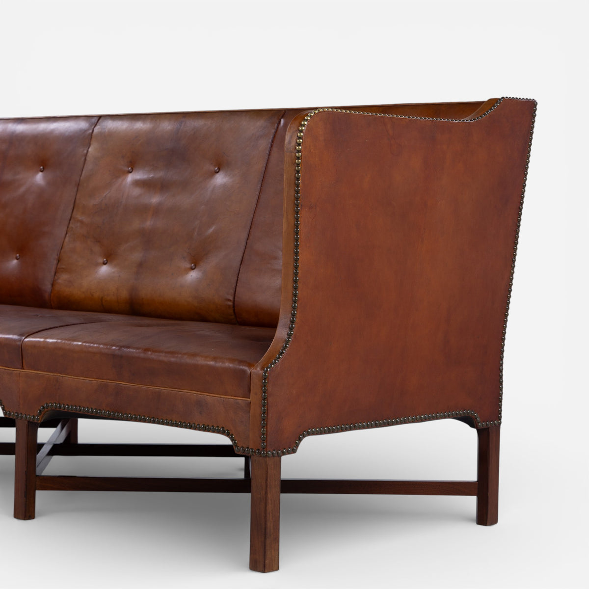 KK 4118 - 3-seater sofa in original Niger leather