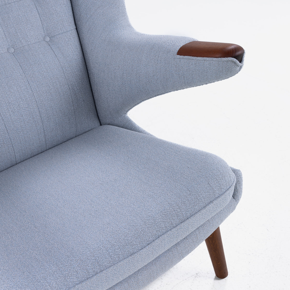 AP 19 - Papa Bear Chair w. stool in new fabric