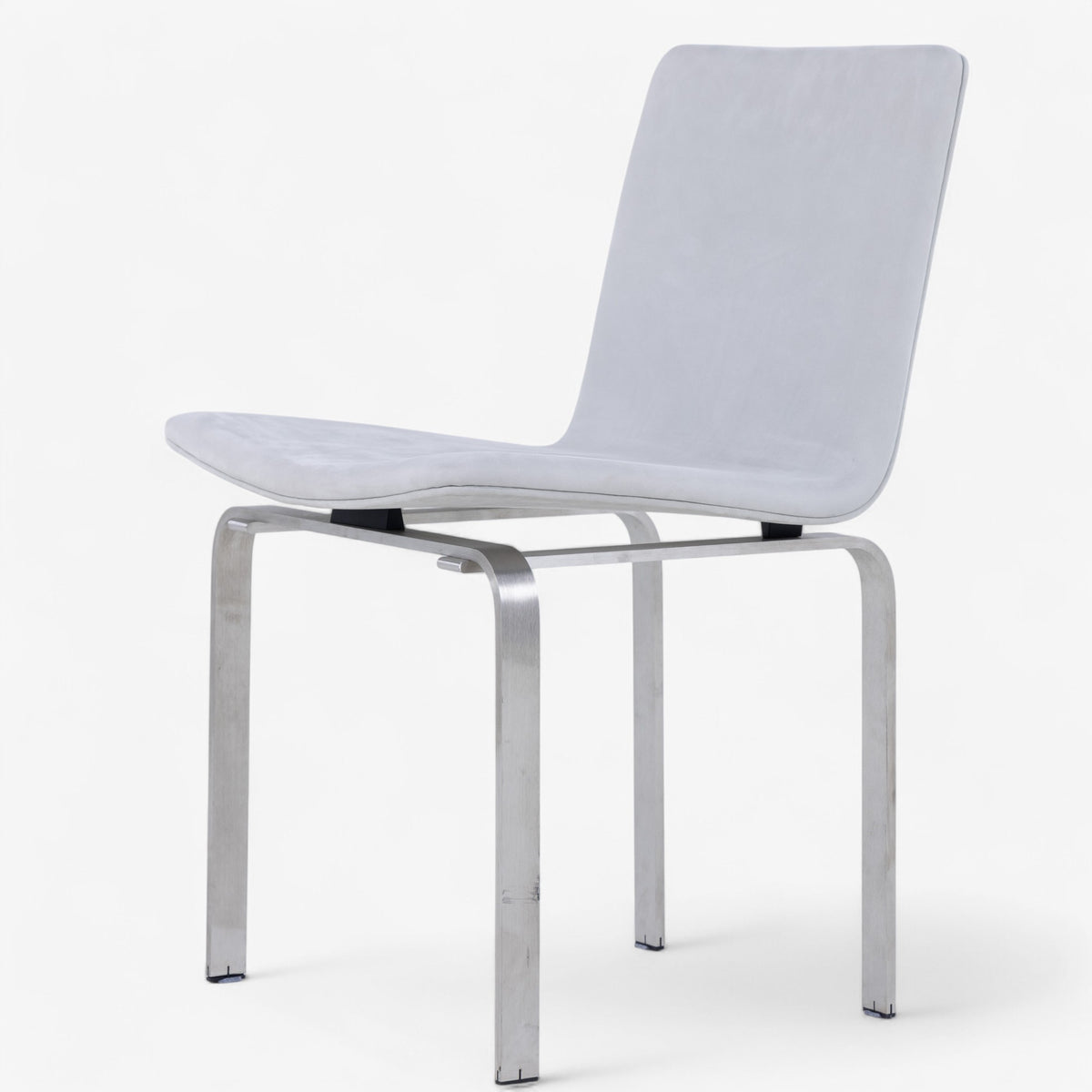 JH 3 - Sæt á 4 spisestuestole i 'Royal Nubuck'-læder