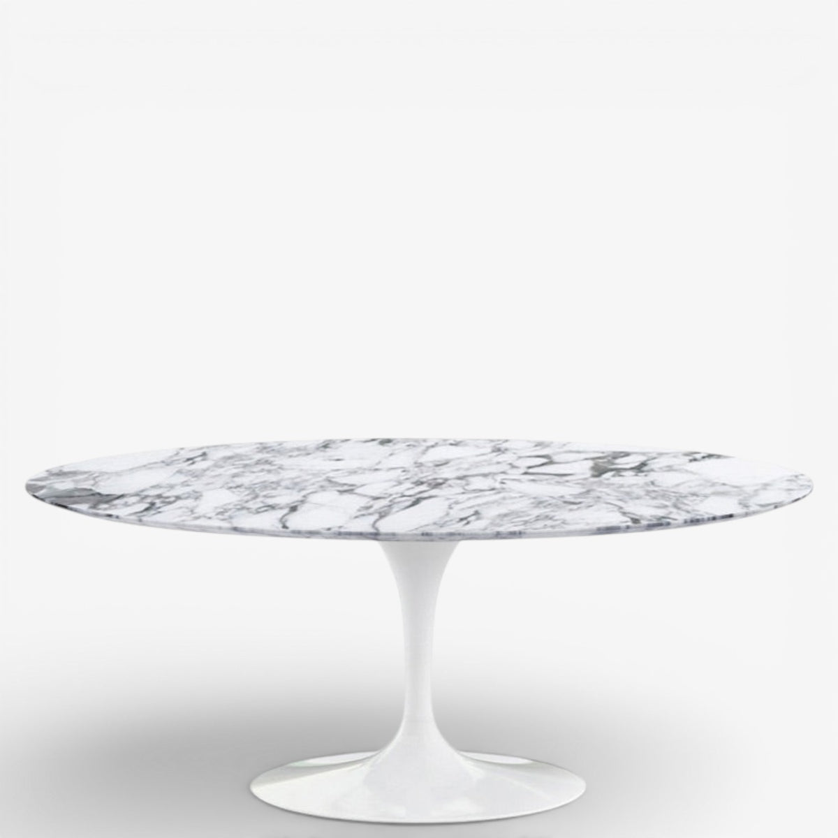 Saarinen Oval' spisebord i marmor