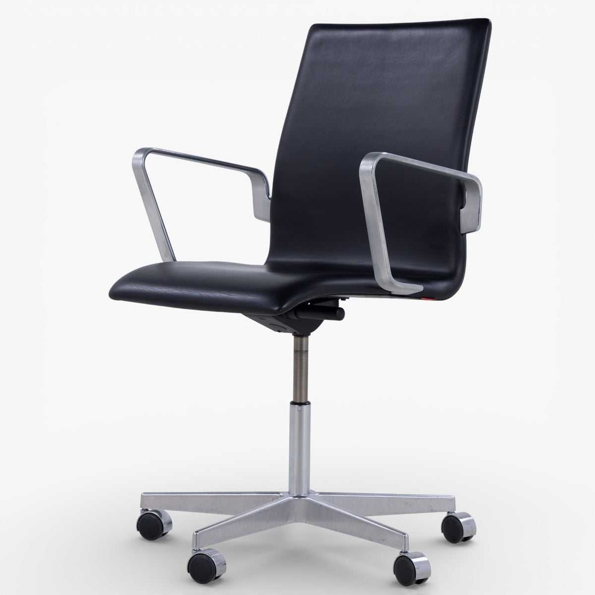 AJ 3291 - Office chair in black leather