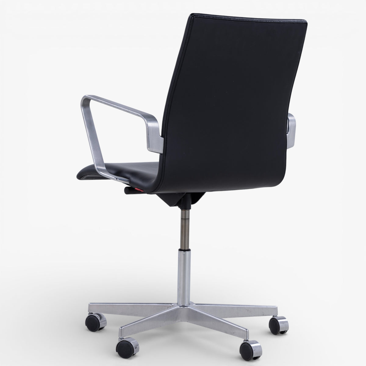 AJ 3291 - Office chair in black leather