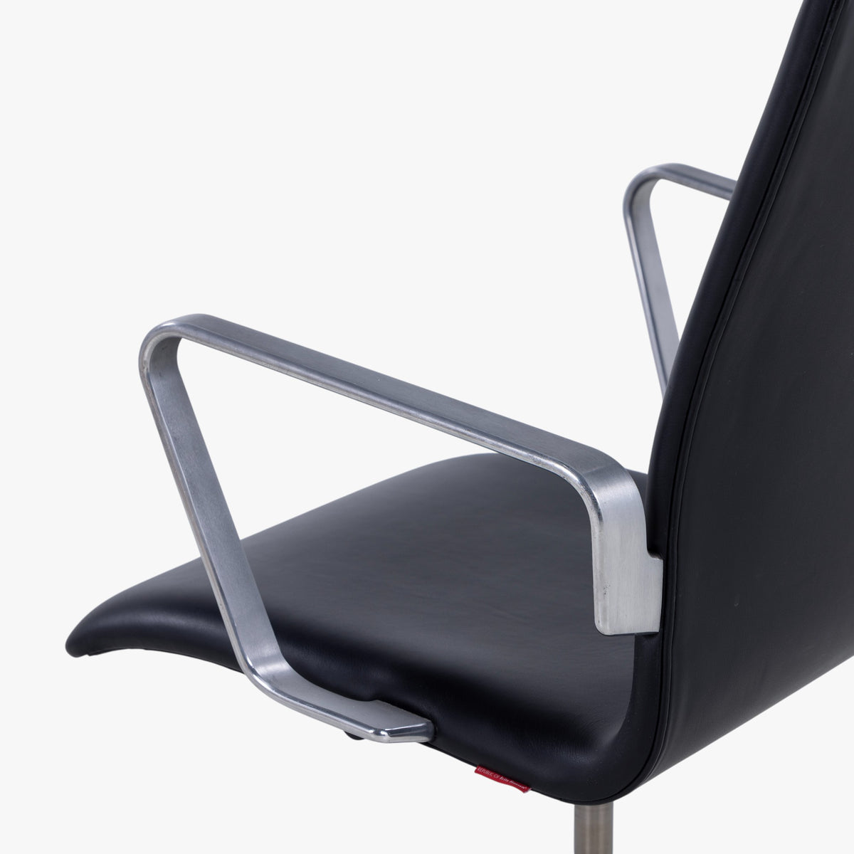 AJ 3291 - Office chair in black leather