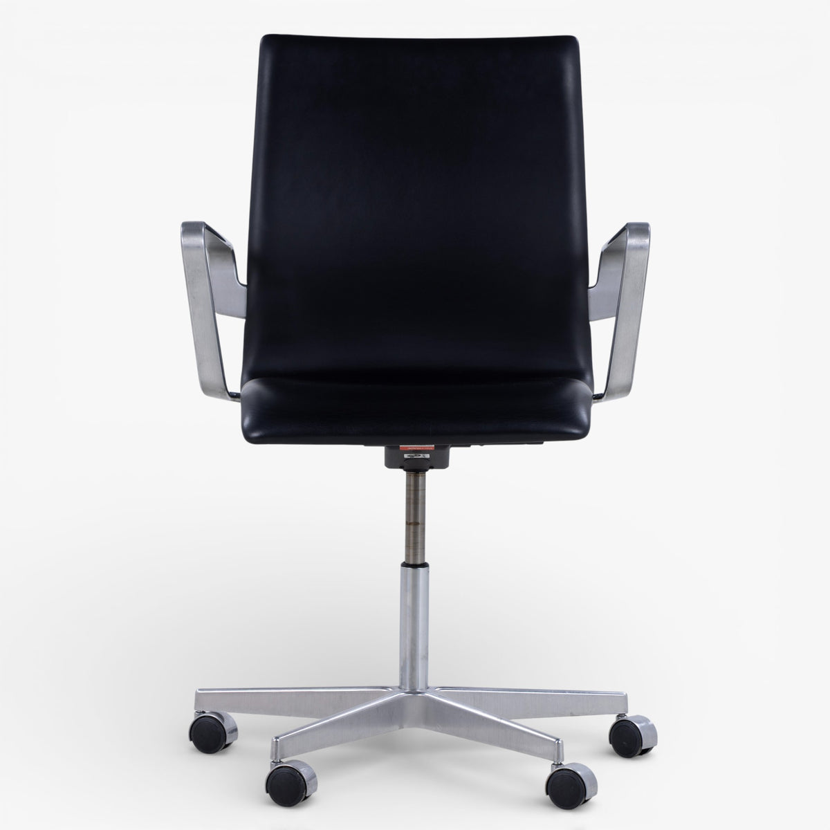 AJ 3291 - Office chair in black leather