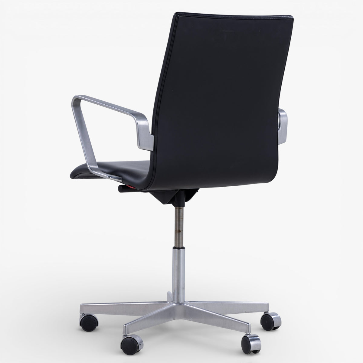 AJ 3291 - Office chair in black leather