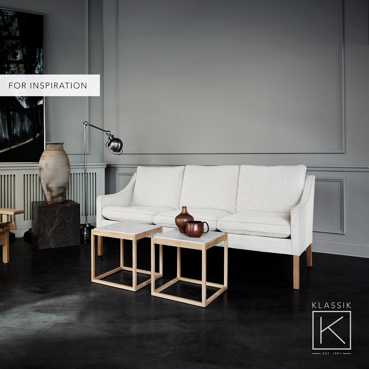 BM 2209 - 3-seater sofa in new fabric