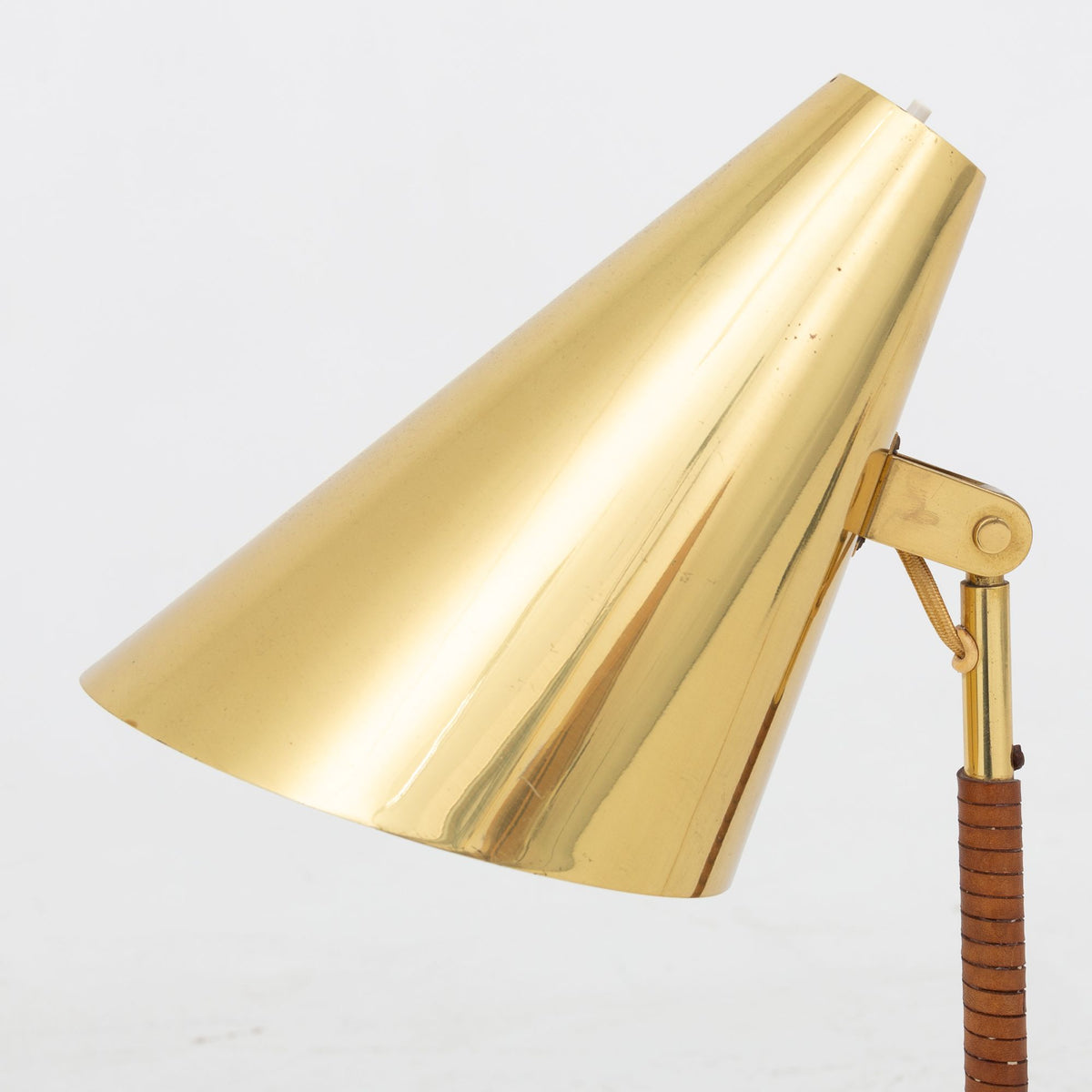 Sjælden bordlampe i messing