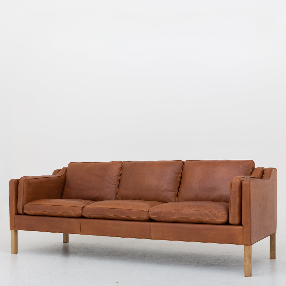 BM 2213 - 3-seater sofa in Dunes leather