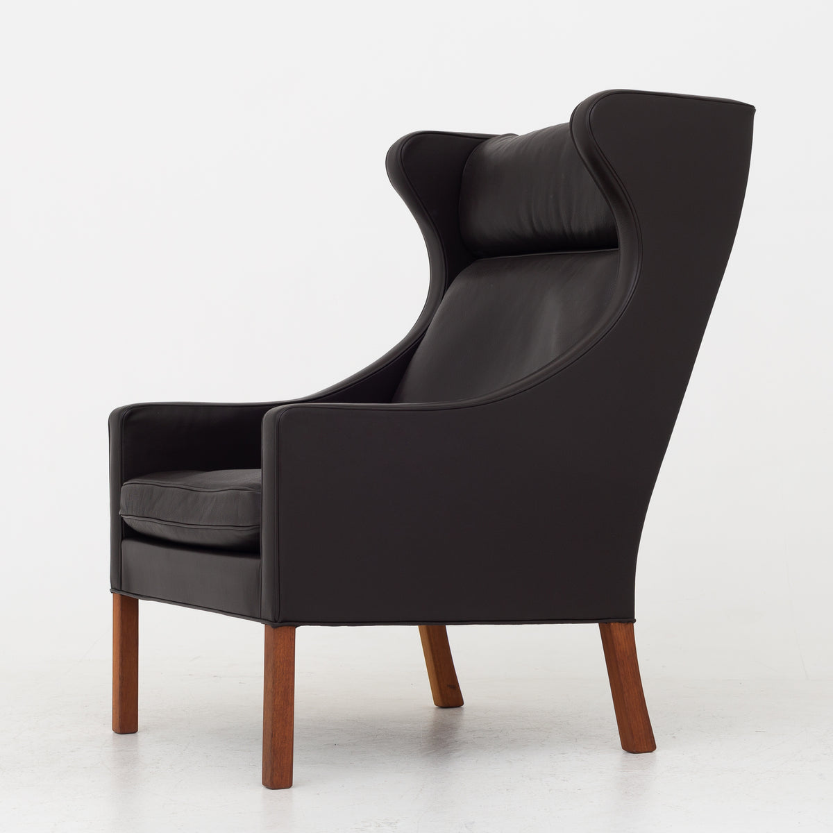 BM 2204 - Wing Back Chair in Prestige leather