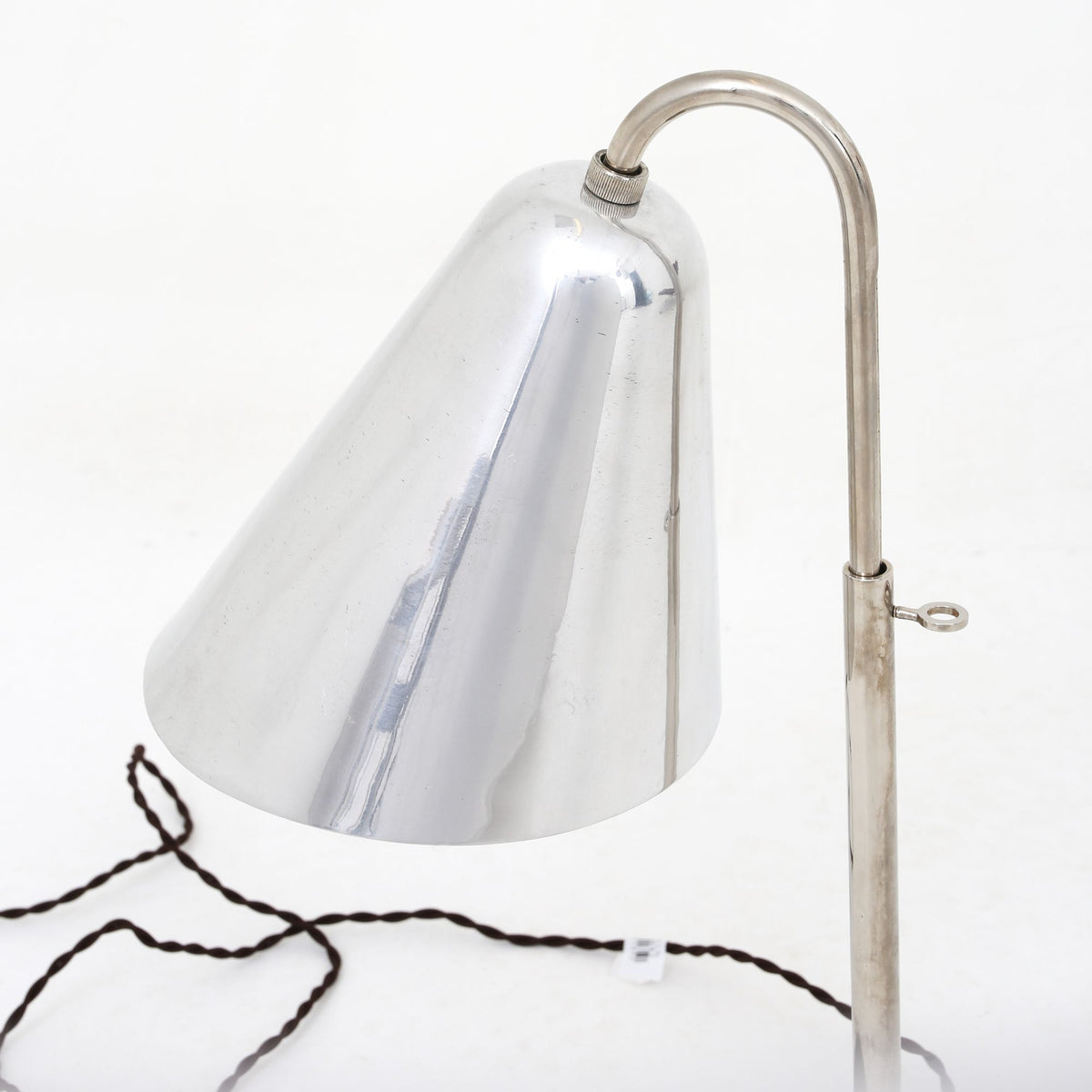 Sjælden bordlampe i metal