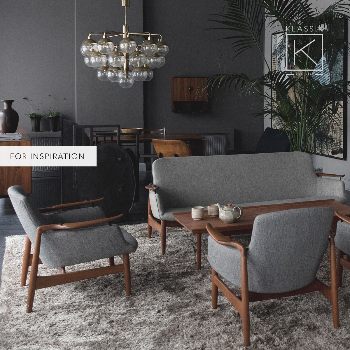 NV 53 - 2 pers. sofa i palisander