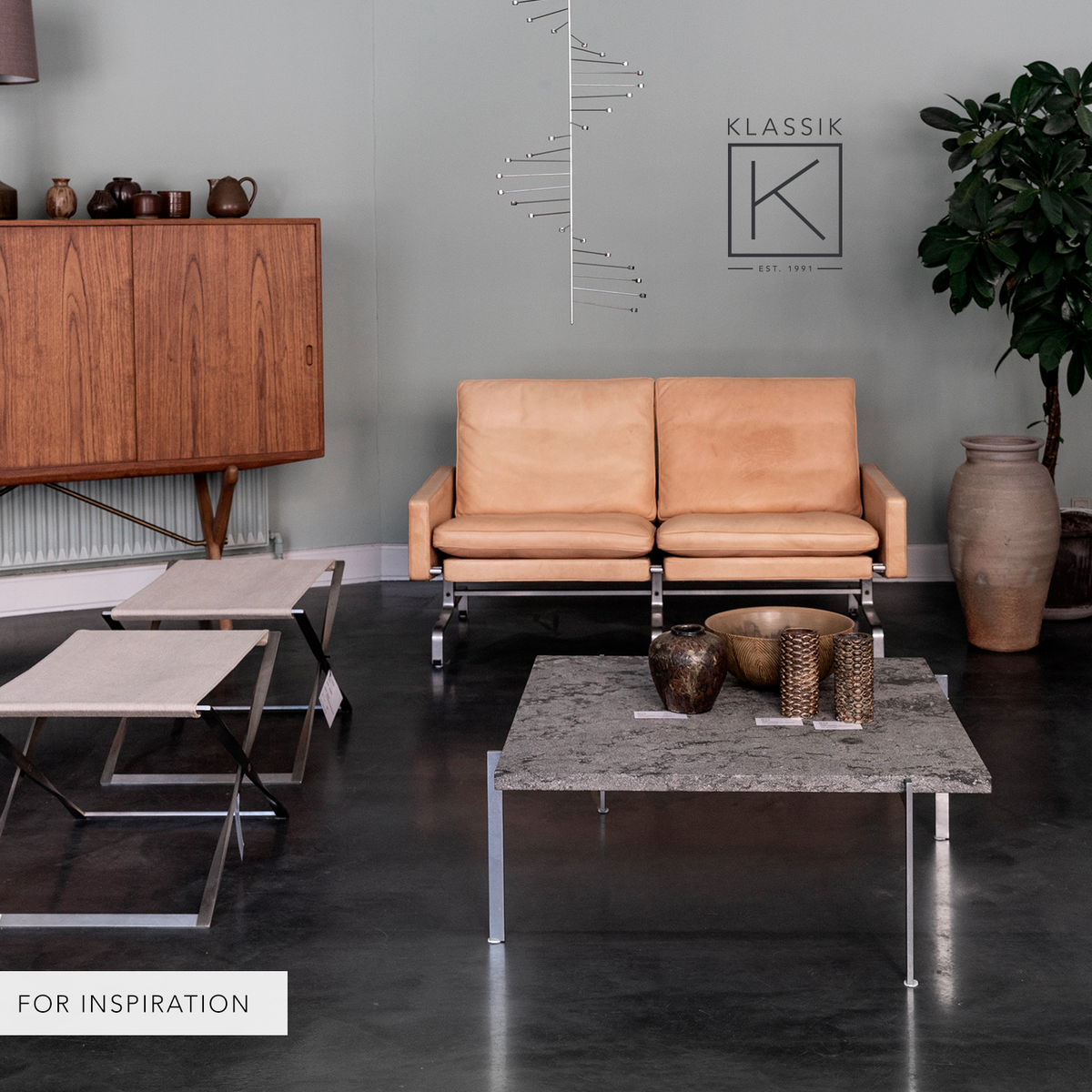 PK 31/2 - 2 pers. sofa i Vegetal-læder