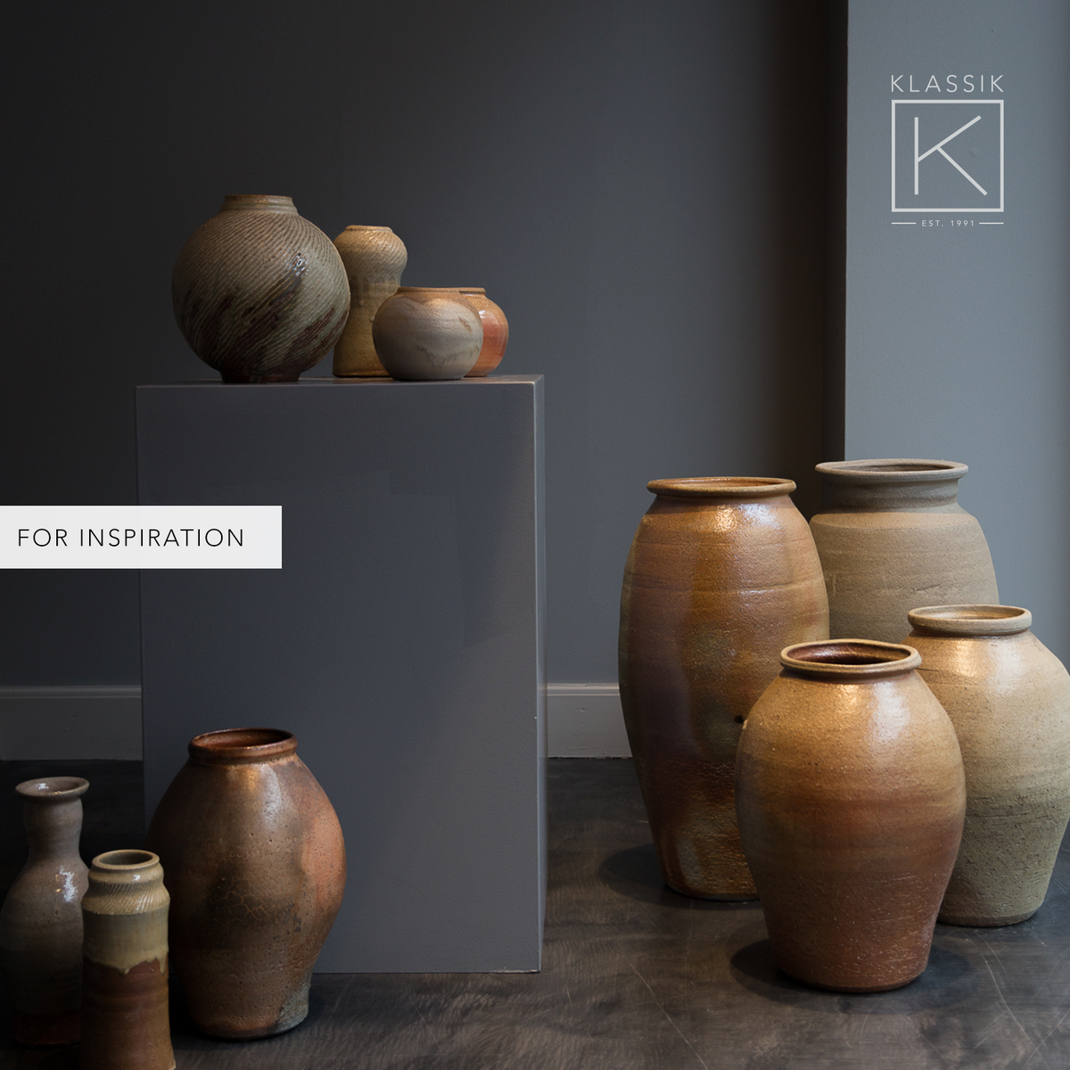 Vase i stentøj