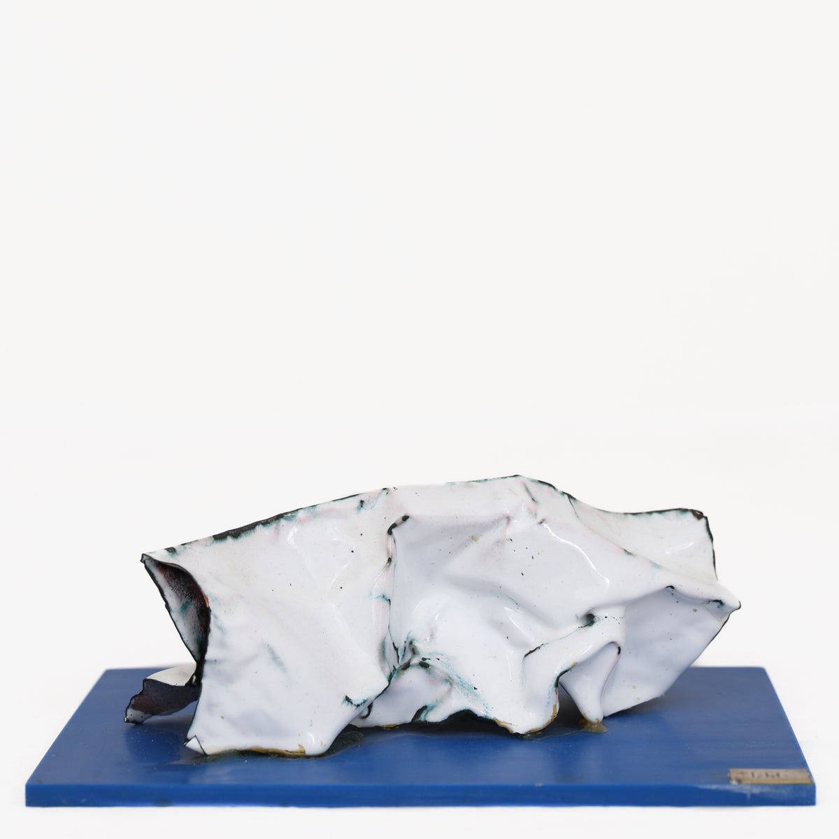 Unique enamel sculpture