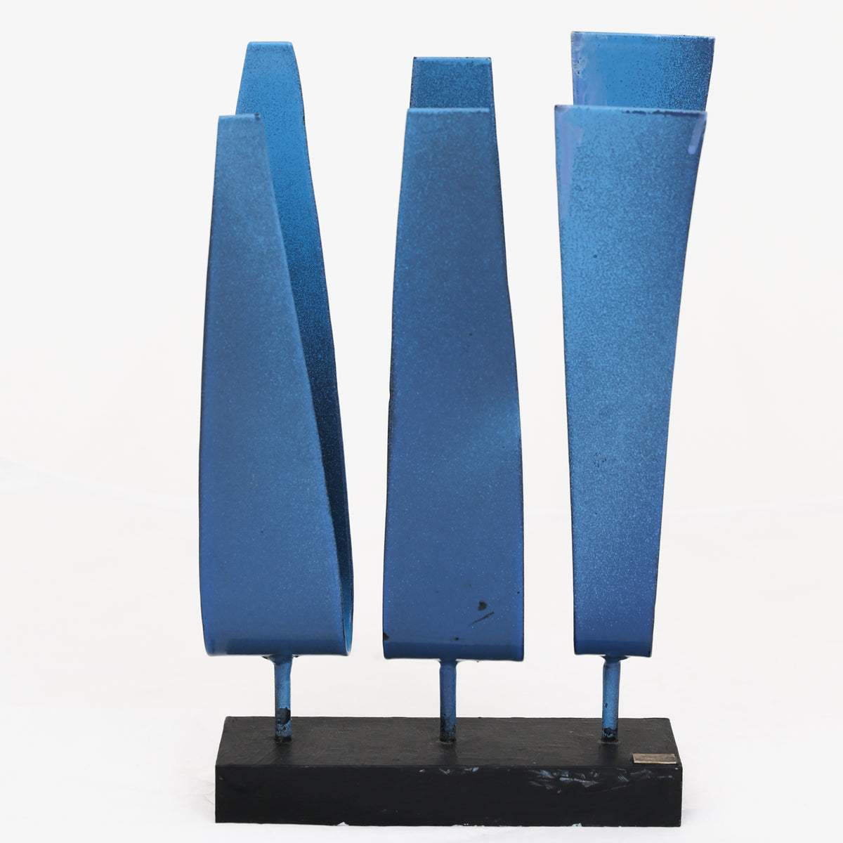 Unique enamel sculpture