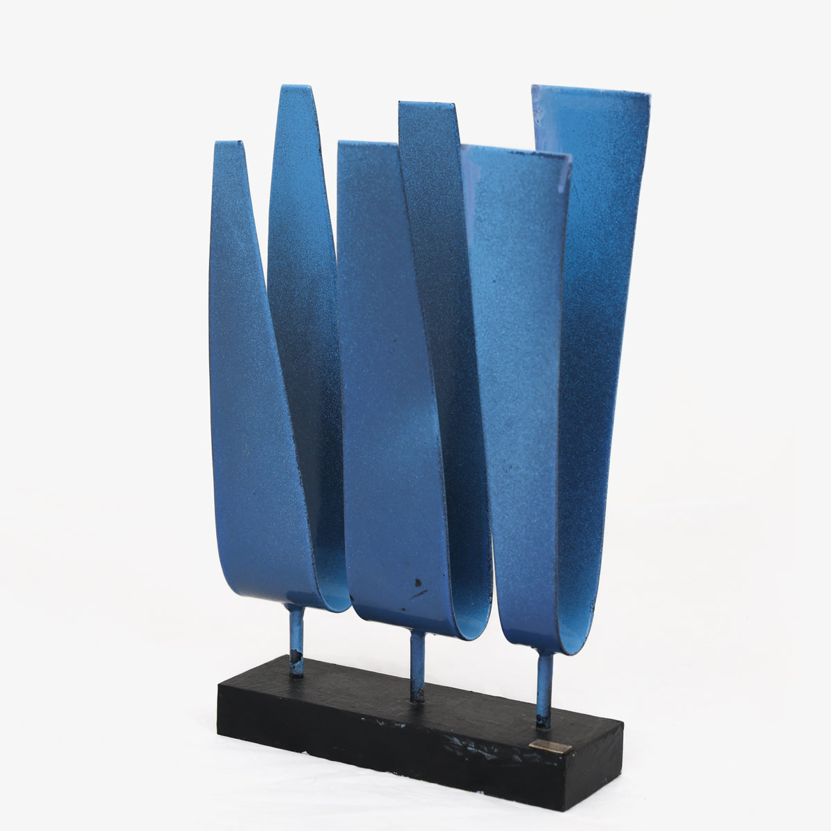 Unique enamel sculpture