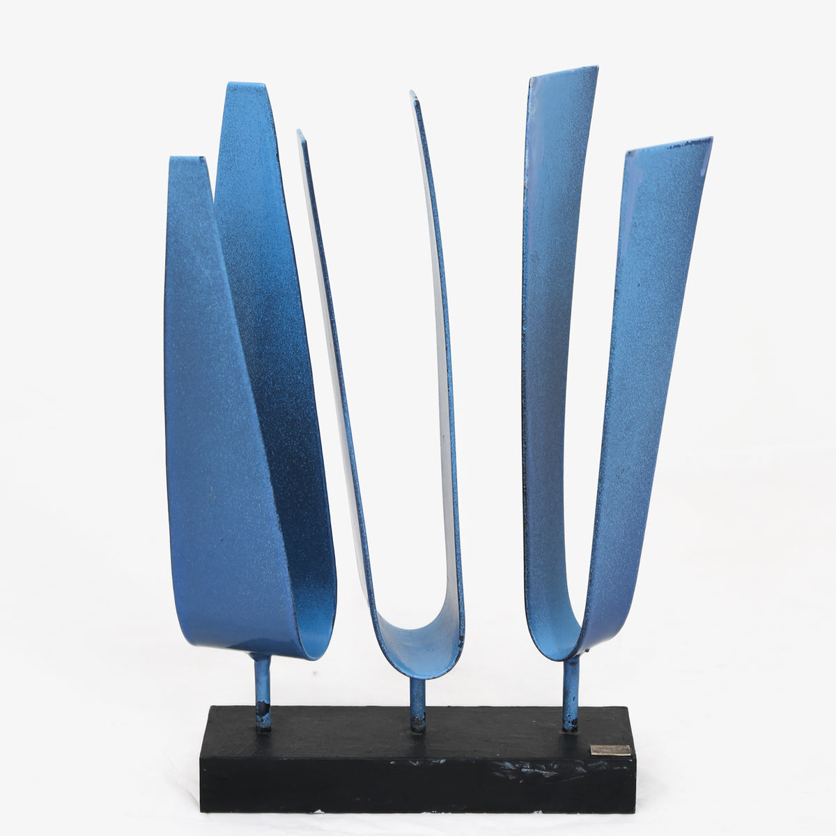 Unique enamel sculpture