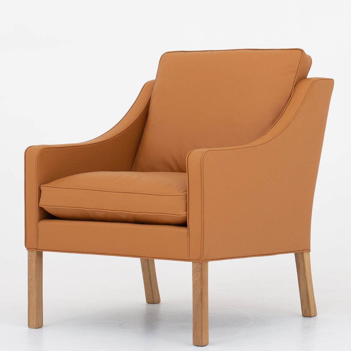 BM 2207 - Easy chair in Savanne leather