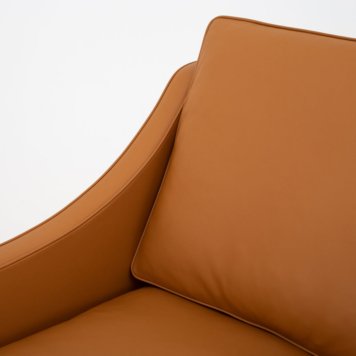BM 2207 - Easy chair in Savanne leather