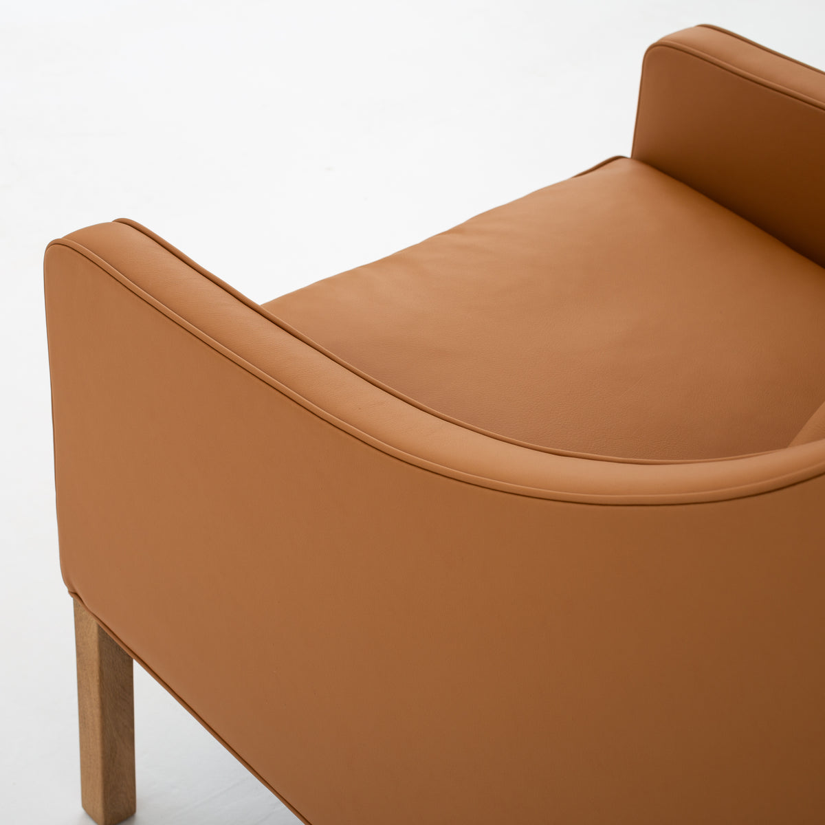 BM 2207 - Easy chair in Savanne leather