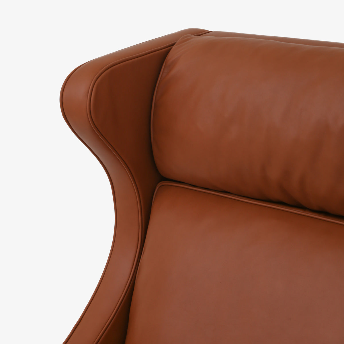 BM 2204 - Wingback Chair in Elegance leather